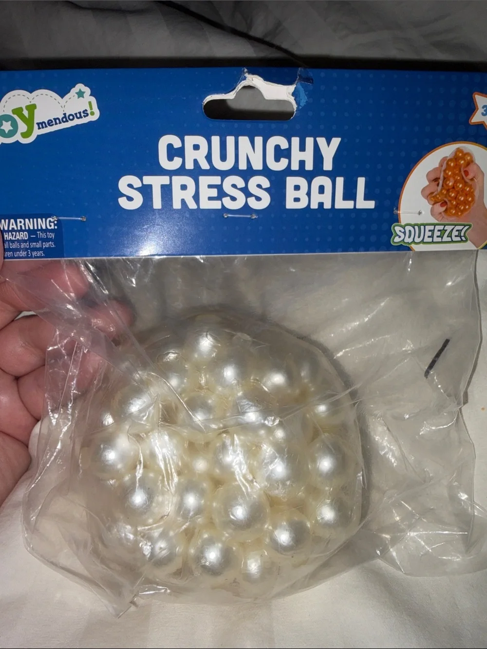 Trendy Brand New Crunchy Pearl Stress Ball Squishy🔥
